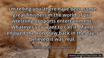 Englisches Zitat von Stone Cold Steve Austin als Bild