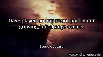 Englisches Zitat von Stone Gossard als Bild