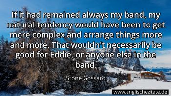 Englisches Zitat von Stone Gossard als Bild