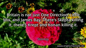 Englisches Zitat von Stormzy als Bild