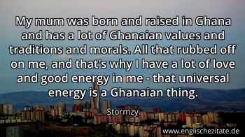 Englisches Zitat von Stormzy als Bild