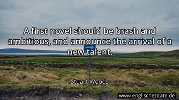 Englisches Zitat von Stuart Woods als Bild
