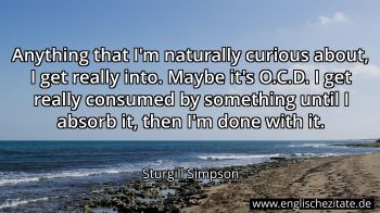 Englisches Zitat von Sturgill Simpson als Bild