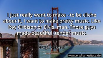 Englisches Zitat von Sturgill Simpson als Bild