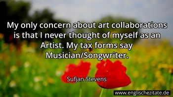 Englisches Zitat von Sufjan Stevens als Bild