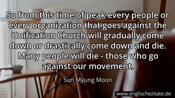 Englisches Zitat von Sun Myung Moon als Bild