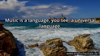Englisches Zitat von Sun Ra als Bild