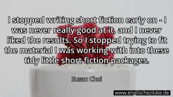 Englisches Zitat von Susan Choi als Bild