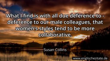 Englisches Zitat von Susan Collins als Bild
