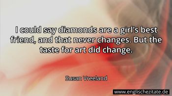 Englisches Zitat von Susan Vreeland als Bild