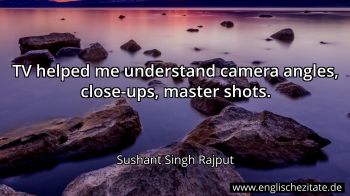 Englisches Zitat von Sushant Singh Rajput als Bild