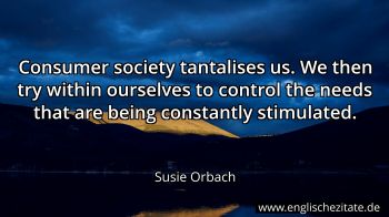 Englisches Zitat von Susie Orbach als Bild