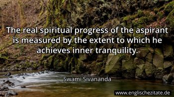 Englisches Zitat von Swami Sivananda als Bild