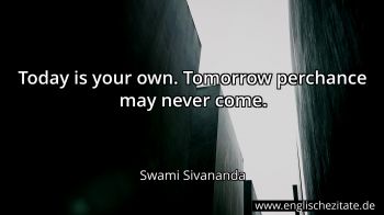 Englisches Zitat von Swami Sivananda als Bild