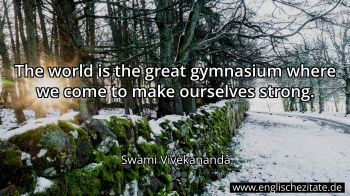 Englisches Zitat von Swami Vivekananda als Bild