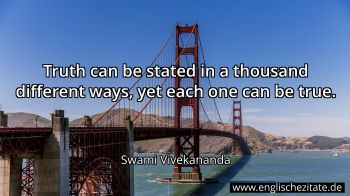 Englisches Zitat von Swami Vivekananda als Bild