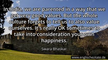 Englisches Zitat von Swara Bhaskar als Bild