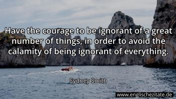 Englisches Zitat von Sydney Smith als Bild