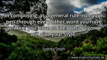 Englisches Zitat von Sydney Smith als Bild