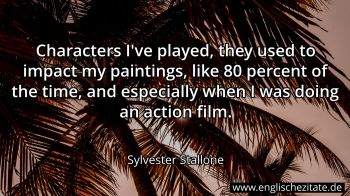 Englisches Zitat von Sylvester Stallone als Bild