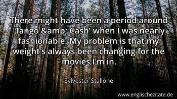Englisches Zitat von Sylvester Stallone als Bild