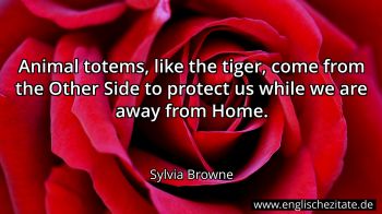Englisches Zitat von Sylvia Browne als Bild