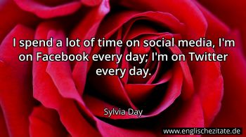 Englisches Zitat von Sylvia Day als Bild