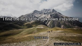 Englisches Zitat von Sylvia Earle als Bild