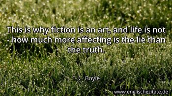 Englisches Zitat von T. C. Boyle als Bild