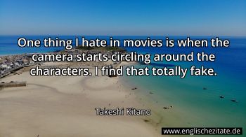 Englisches Zitat von Takeshi Kitano als Bild