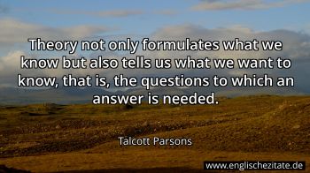 Englisches Zitat von Talcott Parsons als Bild