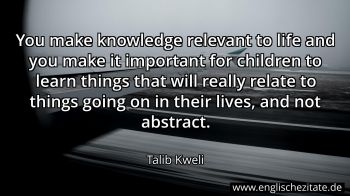 Englisches Zitat von Talib Kweli als Bild