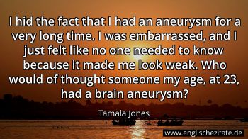 Englisches Zitat von Tamala Jones als Bild