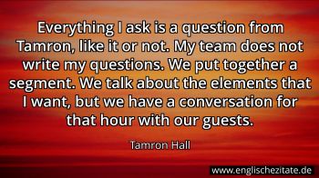 Englisches Zitat von Tamron Hall als Bild
