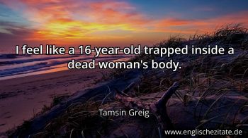 Englisches Zitat von Tamsin Greig als Bild