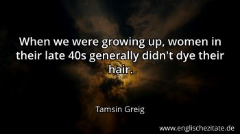 Englisches Zitat von Tamsin Greig als Bild