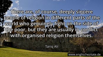 Englisches Zitat von Tariq Ali als Bild