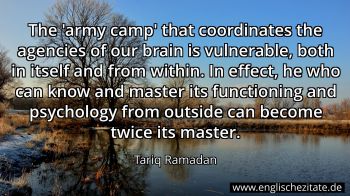 Englisches Zitat von Tariq Ramadan als Bild
