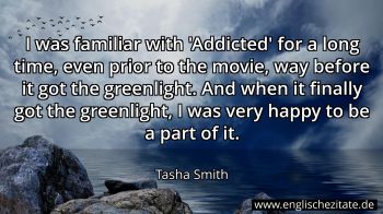 Englisches Zitat von Tasha Smith als Bild