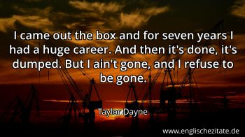 Englisches Zitat von Taylor Dayne als Bild