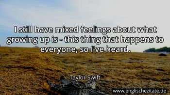 Englisches Zitat von Taylor Swift als Bild