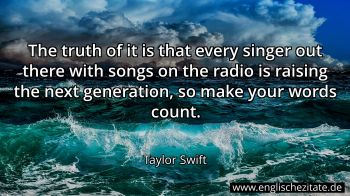 Englisches Zitat von Taylor Swift als Bild