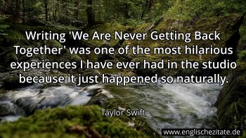 Englisches Zitat von Taylor Swift als Bild
