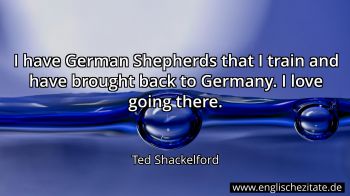 Englisches Zitat von Ted Shackelford als Bild