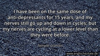 Englisches Zitat von Temple Grandin als Bild