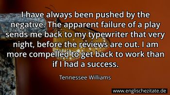 Englisches Zitat von Tennessee Williams als Bild