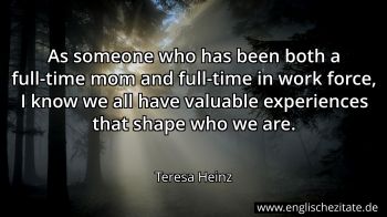 Englisches Zitat von Teresa Heinz als Bild