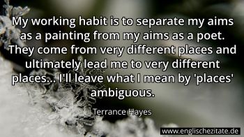 Englisches Zitat von Terrance Hayes als Bild