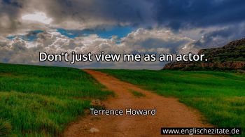 Englisches Zitat von Terrence Howard als Bild