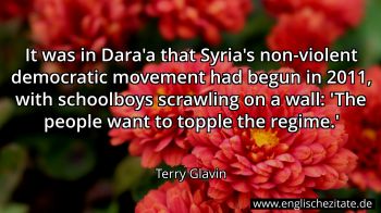 Englisches Zitat von Terry Glavin als Bild